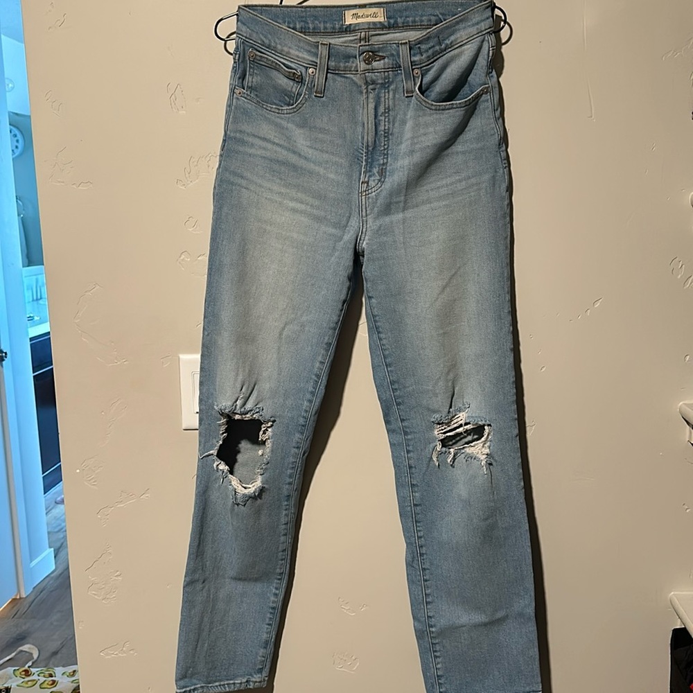 Madewell perfect vintage straight jeans